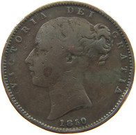 GREAT BRITAIN FARTHING 1850 Victoria 1837-1901 #a093 0193 - B. 1 Farthing