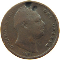 GREAT BRITAIN FARTHING 1835 WILLIAM IV. (1830-1837) #a012 0513 - B. 1 Farthing