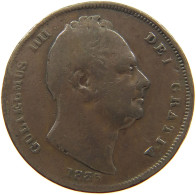 GREAT BRITAIN FARTHING 1835 WILLIAM IV. (1830-1837) #a093 0299 - B. 1 Farthing