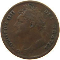 GREAT BRITAIN FARTHING 1826 GEORGE IV. (1820-1830) #s050 0641 - B. 1 Farthing