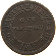 GREAT BRITAIN FARTHING 1813 GEORGE III. 1760-1820 VIGORNIA #a036 0737 - A. 1 Farthing