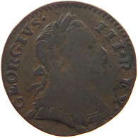 GREAT BRITAIN FARTHING 1775 Georg III. 1760-1820 CONTEMPORARY IMITATION #t018 0137 - A. 1 Farthing