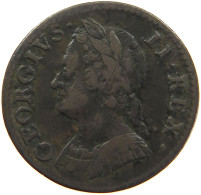 GREAT BRITAIN FARTHING 1754 George II. 1727-1760. #t021 0137 - A. 1 Farthing