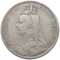 GREAT BRITAIN CROWN 1890 Victoria 1837-1901 #t094 0107 - M. 1 Crown