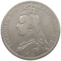 GREAT BRITAIN CROWN 1890 Victoria 1837-1901 #t155 0087 - M. 1 Crown