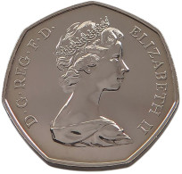 GREAT BRITAIN 50 PENCE 1973 Elizabeth II. (1952-2022) #sm07 0259 - 50 Pence