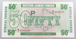 GREAT BRITAIN 50 PENCE  BRITISH ARMED FORCES #alb049 0171 - Fuerzas Armadas Británicas & Recibos Especiales