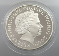 GREAT BRITAIN 5 POUNDS 2009 Elizabeth II. (1952-2022) #sm05 0143 - 5 Pond