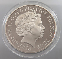 GREAT BRITAIN 5 POUNDS 2009 Elizabeth II. (1952-2022) #sm05 0069 - 5 Pond