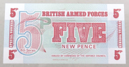 GREAT BRITAIN 5 PENCE  BRITISH ARMED FORCES #alb049 0107 - British Armed Forces & Special Vouchers