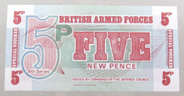 GREAT BRITAIN 5 PENCE  BRITISH ARMED FORCES #alb049 0111 - British Armed Forces & Special Vouchers