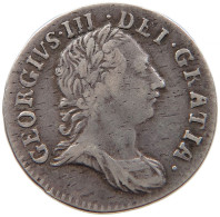 GREAT BRITAIN 3 PENCE MAUNDY 1762 GEORGE III. 1760-1820 #t021 0107 - E. 3 Pence