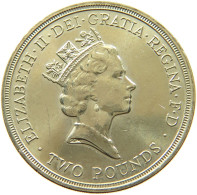GREAT BRITAIN 2 POUNDS 1989 Elisabeth II. (1952-) #s035 0485 - 2 Pounds