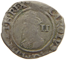 GREAT BRITAIN 2 PENCE TWOPENCE HALFGROAT  CHARLES I. (1625-1649) #t158 0479 - E. 1 1/2 - 2 Pence
