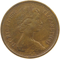 GREAT BRITAIN 2 PENCE 1978 Elisabeth II. (1952-) #s060 0725 - E. 2 Pence