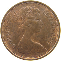 GREAT BRITAIN 2 PENCE 1971 Elisabeth II. (1952-) #s060 0735 - E. 2 Pence