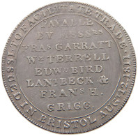 GREAT BRITAIN 12 PENCE 1811 GEORGE III. 1760-1820 BRISTOL #t108 0301 - Autres & Non Classés