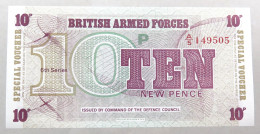 GREAT BRITAIN 10 PENCE  BRITISH ARMED FORCES #alb052 0043 - British Armed Forces & Special Vouchers