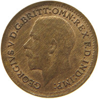 GREAT BRITAIN 1/3 FARTHING 1913 George V. (1910-1936) #t058 0585 - A. 1/4 - 1/3 - 1/2 Farthing