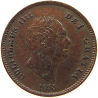GREAT BRITAIN 1/3 FARTHING 1835 WILLIAM IV. (1830-1837) #t107 0229 - A. 1/4 - 1/3 - 1/2 Farthing