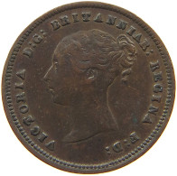 GREAT BRITAIN 1/2 FARTHING 1843 Victoria 1837-1901 #t107 0201 - A. 1/4 - 1/3 - 1/2 Farthing