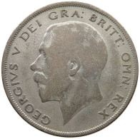 GREAT BRITAIN HALF CROWN 1922 George V. (1910-1936) #c001 0309 - K. 1/2 Crown