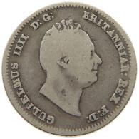 GREAT BRITAIN FOURPENCE 1836 WILLIAM IV. (1830-1837) #t161 0477 - G. 4 Pence/ Groat