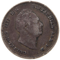 GREAT BRITAIN FOURPENCE 1836 WILLIAM IV. (1830-1837) #s017 0151 - G. 4 Pence/ Groat