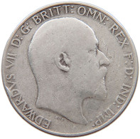 GREAT BRITAIN FLORIN  Edward VII., 1901 - 1910 #s038 0299 - J. 1 Florin / 2 Shillings