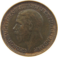 GREAT BRITAIN FARTHING 1929 George V. (1910-1936) #a012 0023 - B. 1 Farthing