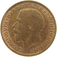 GREAT BRITAIN FARTHING 1921 George V. (1910-1936) #c063 0275 - B. 1 Farthing