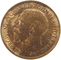 GREAT BRITAIN FARTHING 1918 George V. (1910-1936) #t058 0567 - B. 1 Farthing