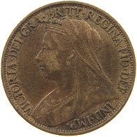 GREAT BRITAIN FARTHING 1901 Victoria 1837-1901 #a011 0919 - B. 1 Farthing