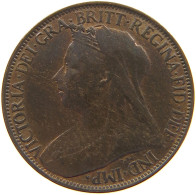 GREAT BRITAIN FARTHING 1895 Victoria 1837-1901 #a085 0625 - B. 1 Farthing