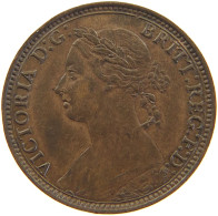 GREAT BRITAIN FARTHING 1893 Victoria 1837-1901 #c050 0303 - B. 1 Farthing