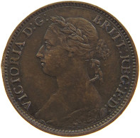 GREAT BRITAIN FARTHING 1890 Victoria 1837-1901 #c063 0097 - B. 1 Farthing