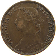 GREAT BRITAIN FARTHING 1886 Victoria 1837-1901 #t158 0137 - B. 1 Farthing