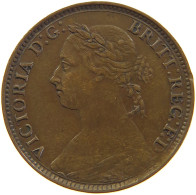 GREAT BRITAIN FARTHING 1886 Victoria 1837-1901 #c064 0097 - B. 1 Farthing