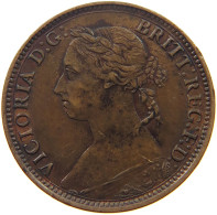 GREAT BRITAIN FARTHING 1885 Victoria 1837-1901 #s051 0757 - B. 1 Farthing