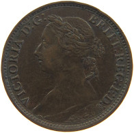 GREAT BRITAIN FARTHING 1885 Victoria 1837-1901 #c050 0347 - B. 1 Farthing