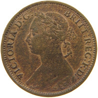 GREAT BRITAIN FARTHING 1885 Victoria 1837-1901 #c083 0387 - B. 1 Farthing