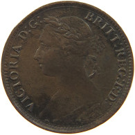 GREAT BRITAIN FARTHING 1884 Victoria 1837-1901 #s024 0123 - B. 1 Farthing