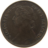 GREAT BRITAIN FARTHING 1881 Victoria 1837-1901 #s010 0039 - B. 1 Farthing