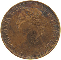 GREAT BRITAIN FARTHING 1881 Victoria 1837-1901 #c050 0357 - B. 1 Farthing