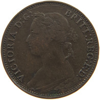 GREAT BRITAIN FARTHING 1881 Victoria 1837-1901 #a011 0777 - B. 1 Farthing