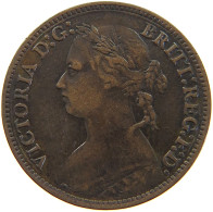 GREAT BRITAIN FARTHING 1879 Victoria 1837-1901 #c064 0087 - B. 1 Farthing
