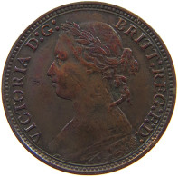 GREAT BRITAIN FARTHING 1878 Victoria 1837-1901 #t107 0179 - B. 1 Farthing