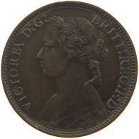 GREAT BRITAIN FARTHING 1875 H Victoria 1837-1901 #c063 0095 - B. 1 Farthing