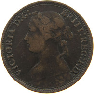 GREAT BRITAIN FARTHING 1875 H Victoria 1837-1901 #c034 0085 - B. 1 Farthing