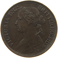 GREAT BRITAIN FARTHING 1875 H Victoria 1837-1901 #a036 0709 - B. 1 Farthing